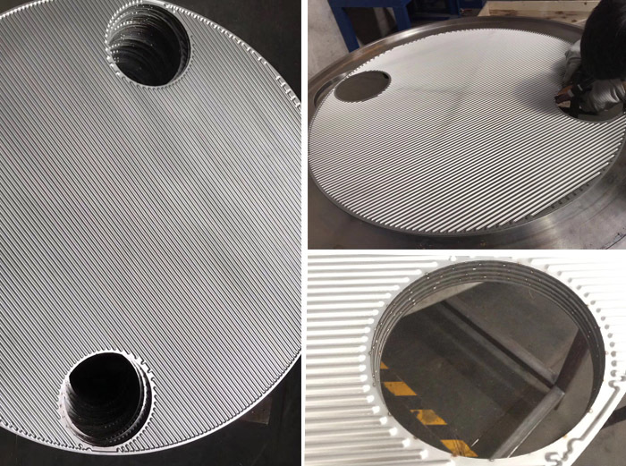 全焊接板式换热器细节图